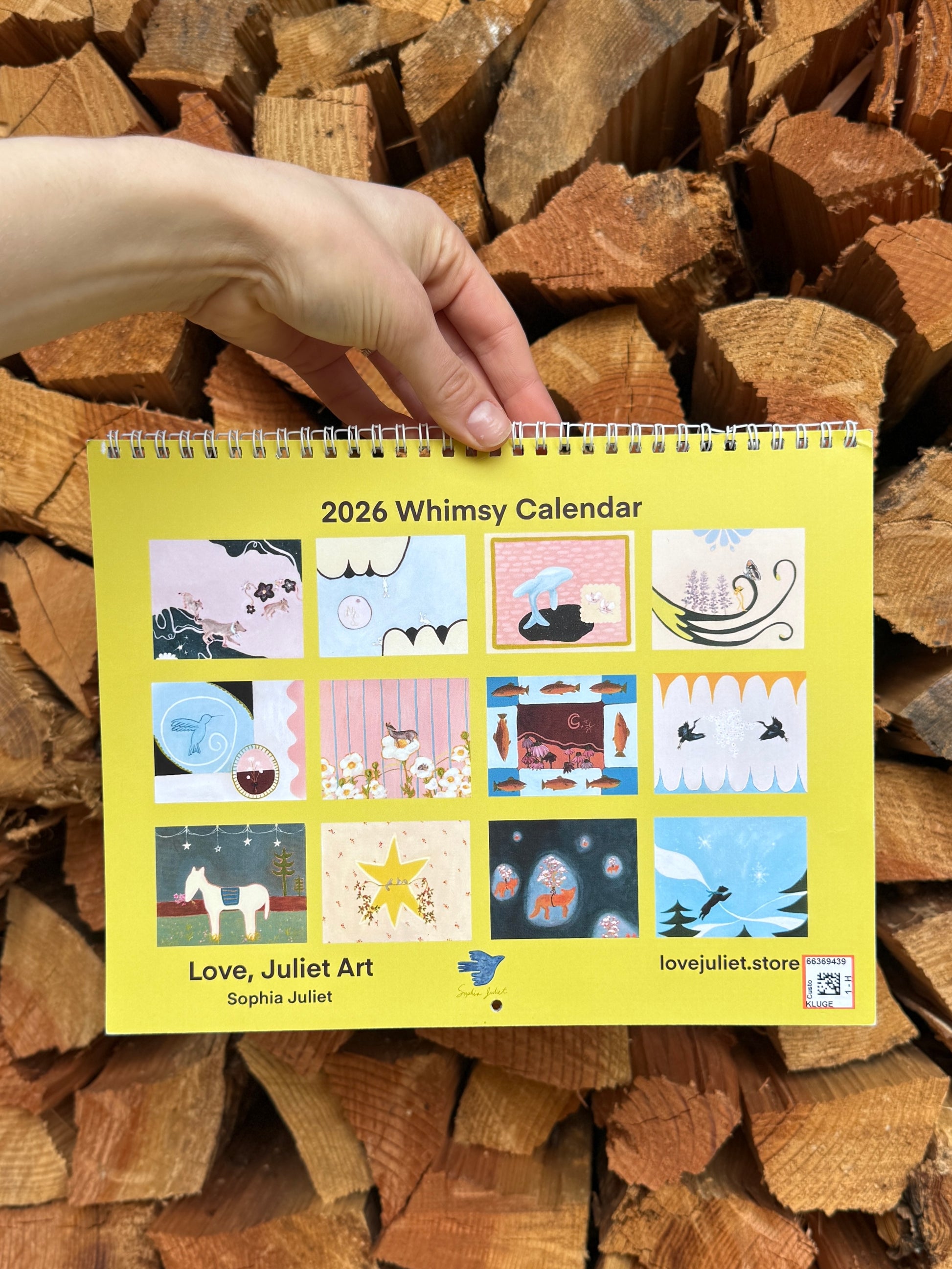 Whimsytales Wall Calendar 2026
